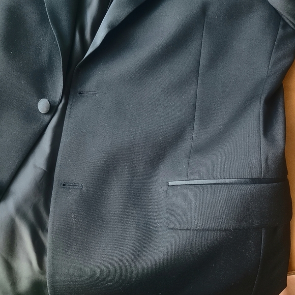 Hart Schaffner Marx Nordstrom Two Piece Black Suit Set - Picture 3 of 10